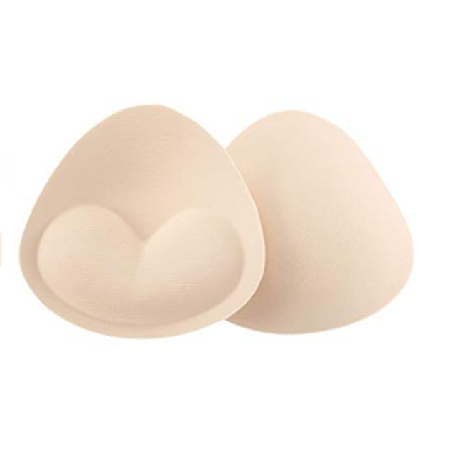 High Quality Silicone Bra Pads Push Up Breast Pads Washable Sponge Bra Breast Bikini Inserts Pad